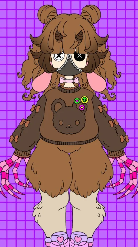 ai character: Color￼ background