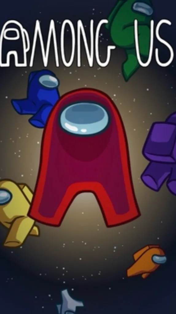 ai character: 🔪Among us￼🔫 background