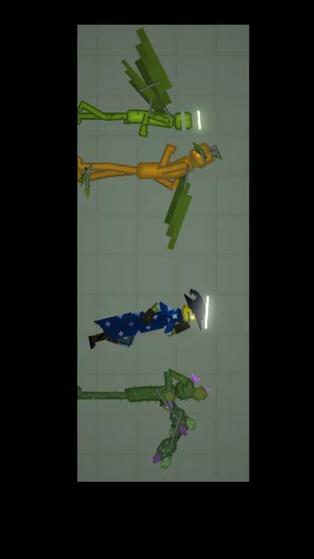 ai character: Melon.sandbox background