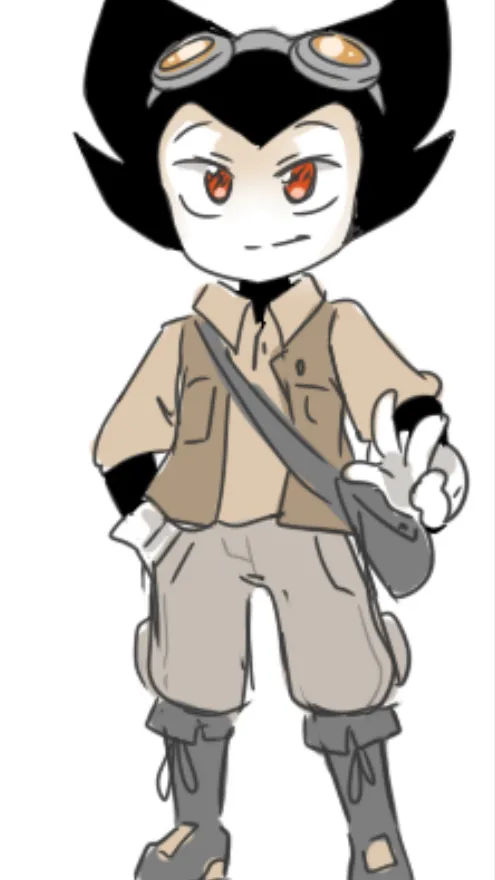 ai character: Bendy background