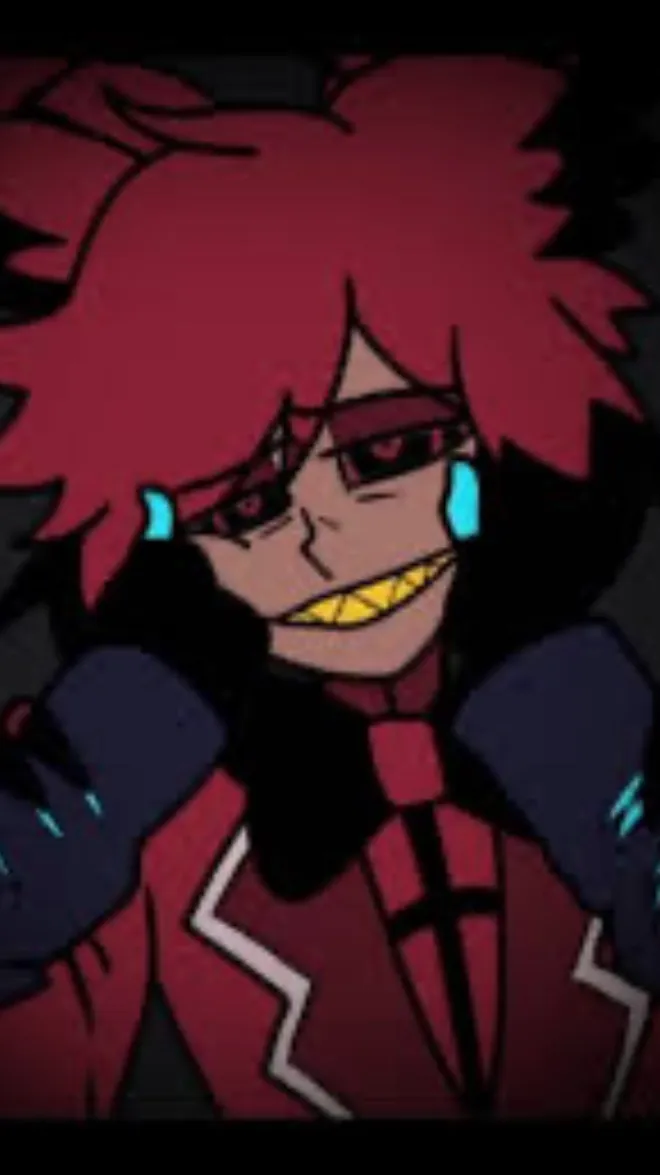 ai character: Hypnotized alastor background