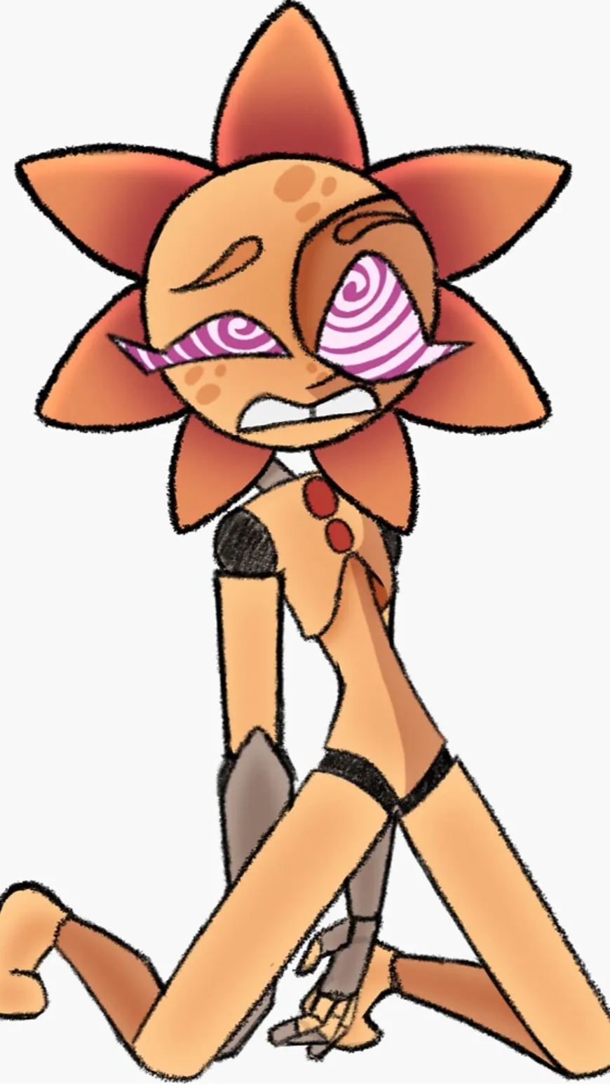 ai character: Sun sams background