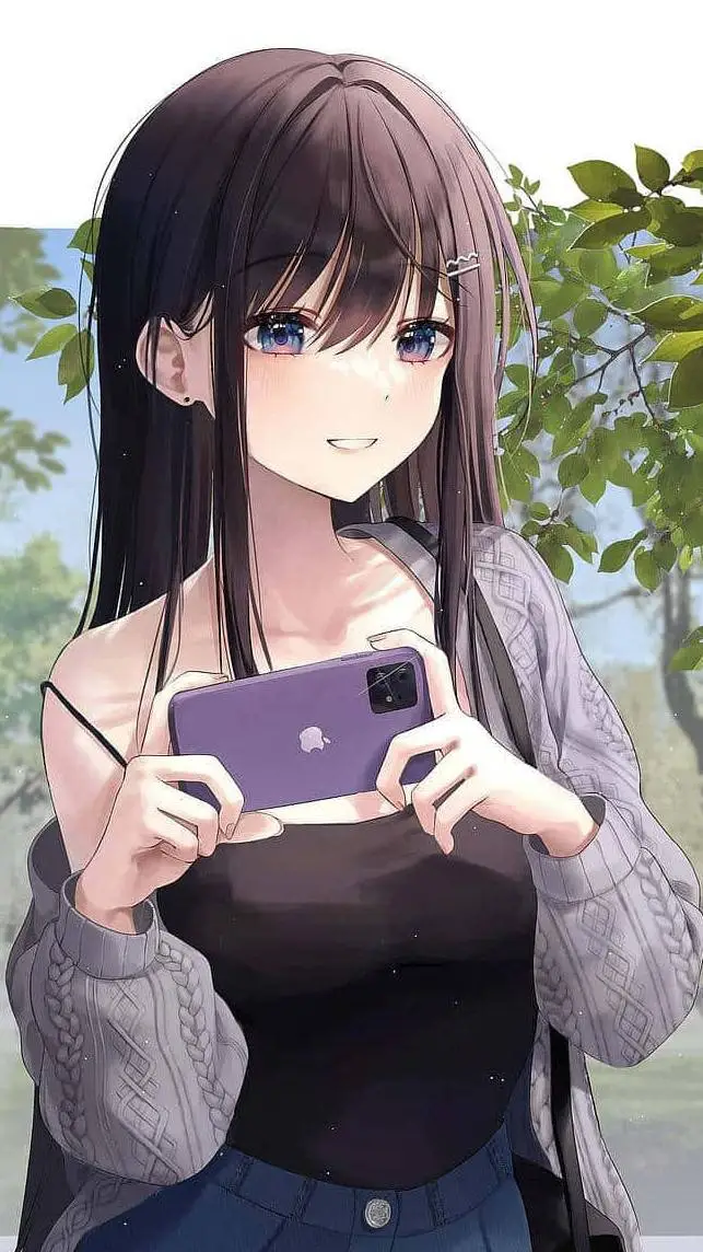 ai character: crystal  background