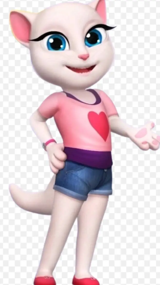 ai character: Angela  background