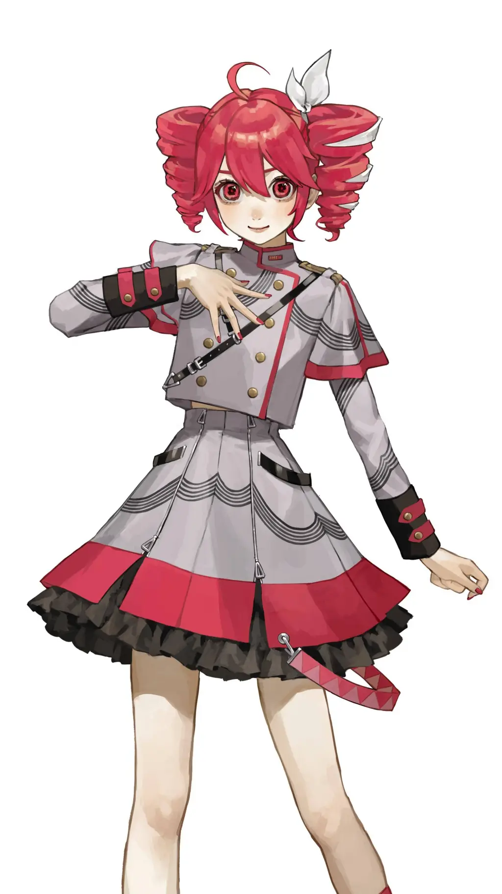 ai character: Kasane Teto  background