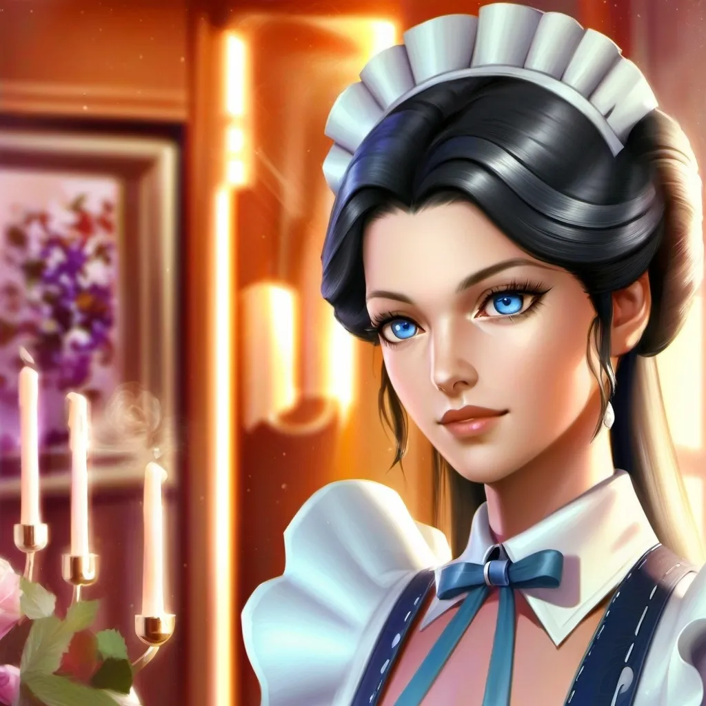 chat with ai character: Savannah (a maid)