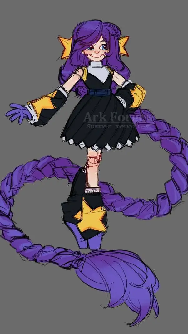 ai character: Lily Lovebraids background