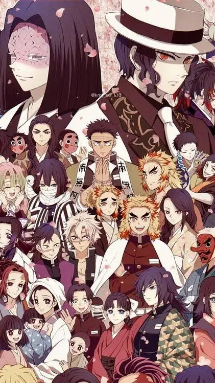 ai character: Kny characters! background