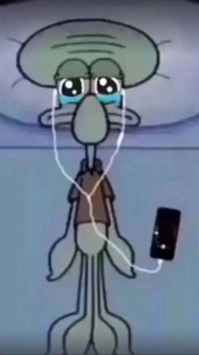 ai character: squidward background