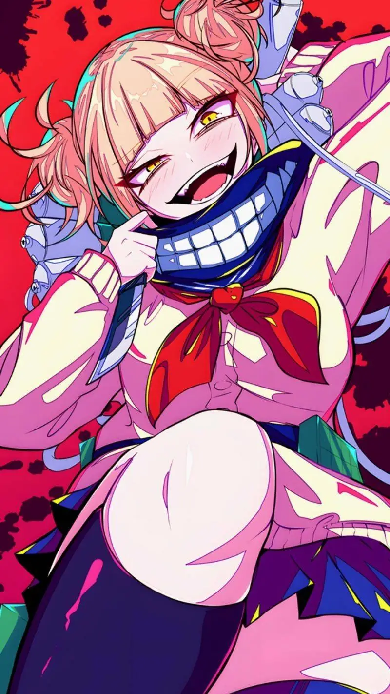 ai character: Himiko toga background