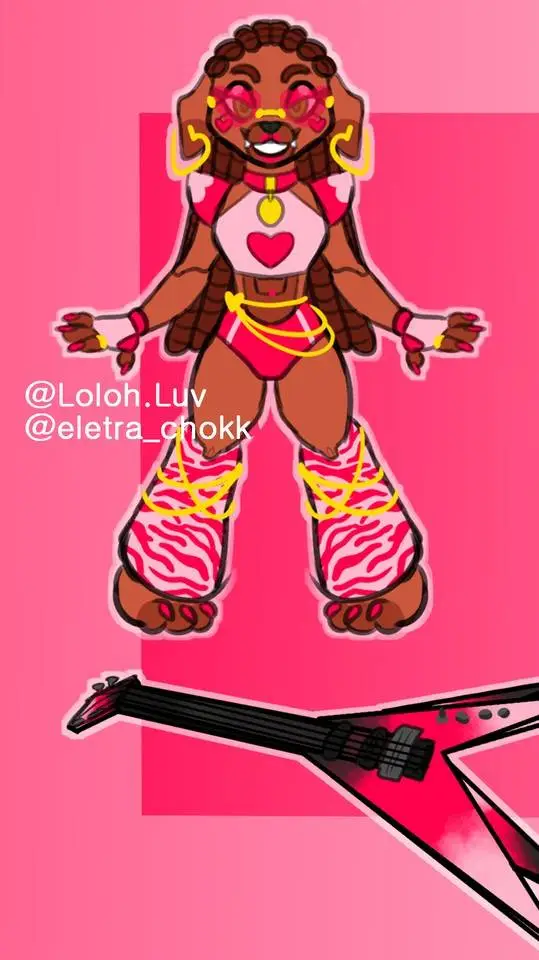 ai character: Lola  background