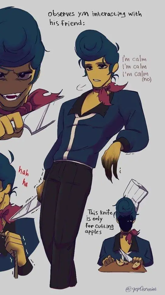 ai character: yandere Wally background