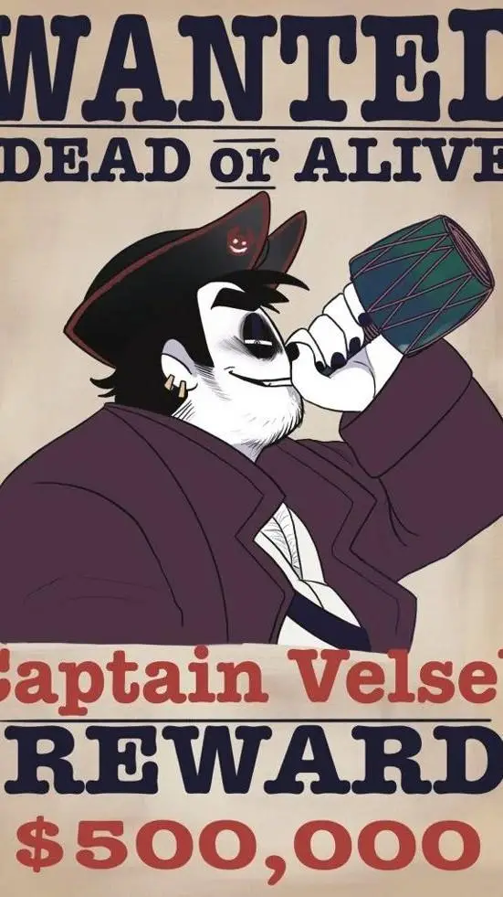 ai character: Captain Velseb background