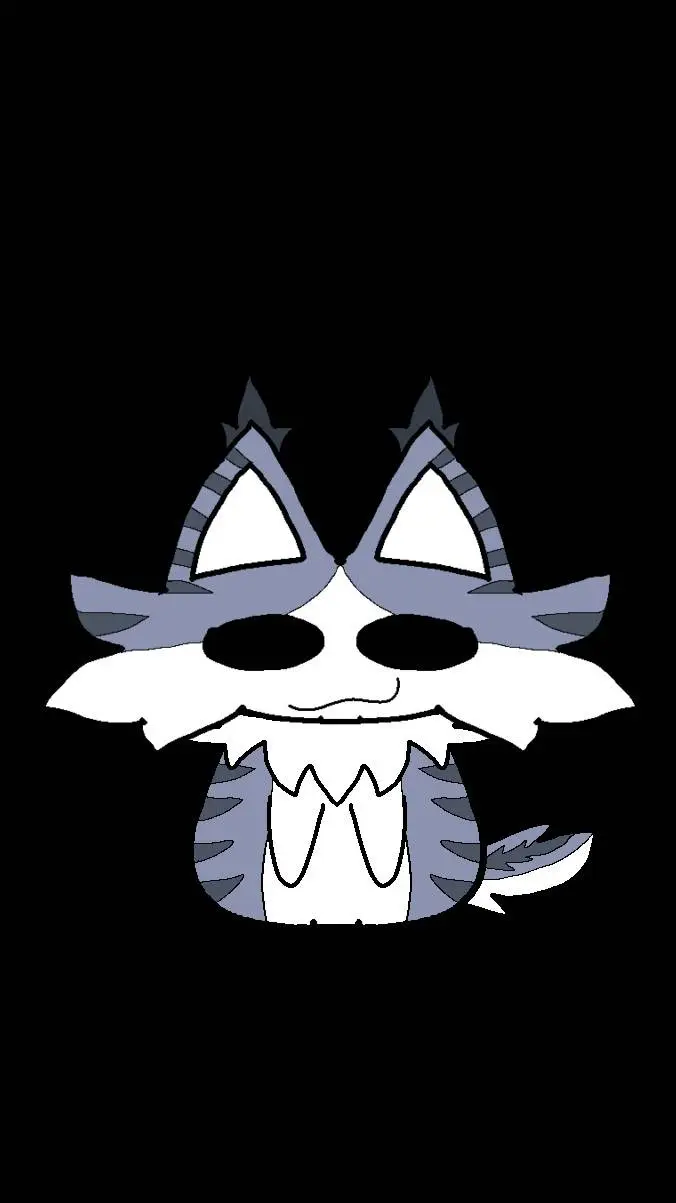 ai character: kitten big boi background