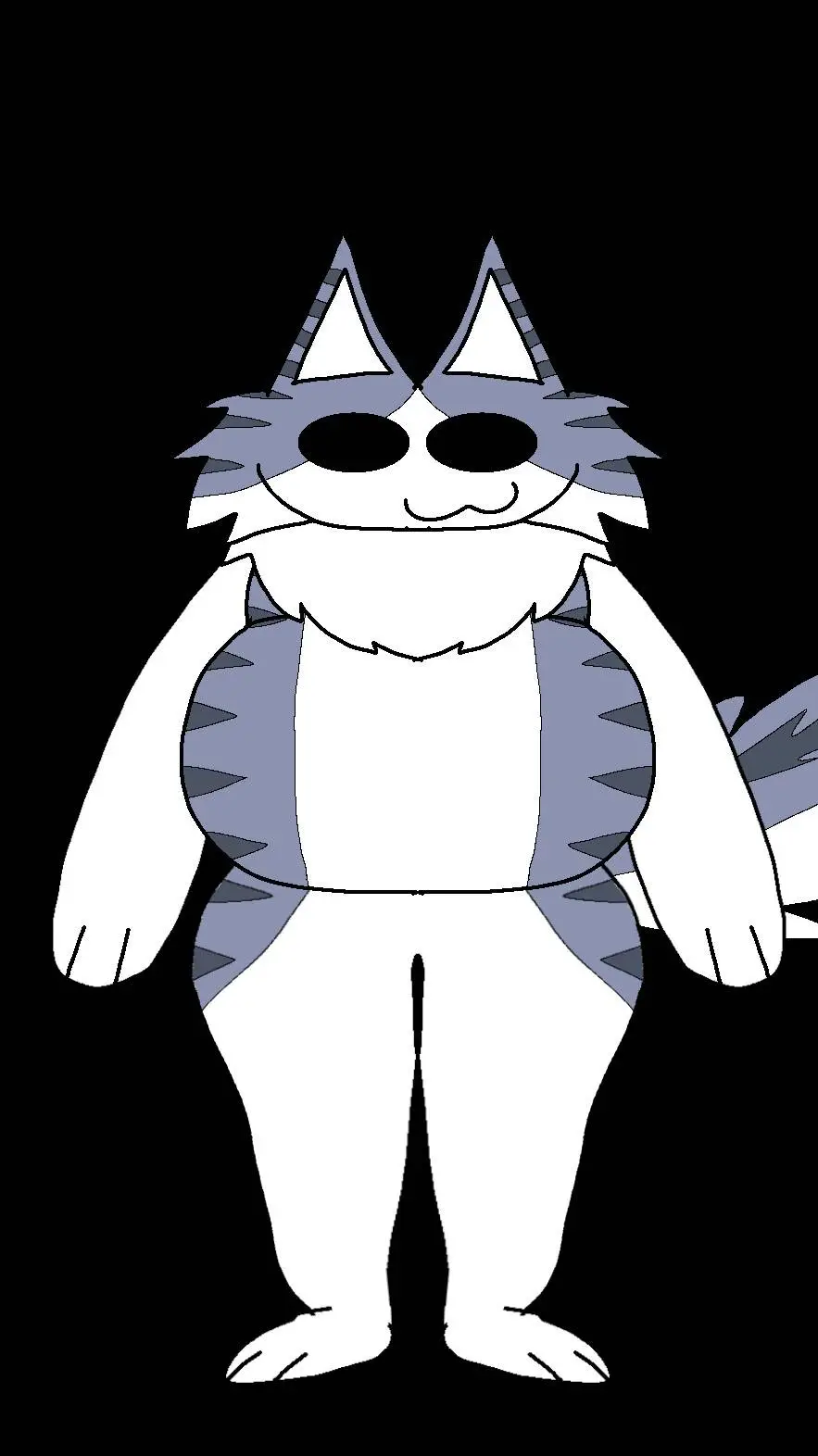 ai character: anthro big boi background