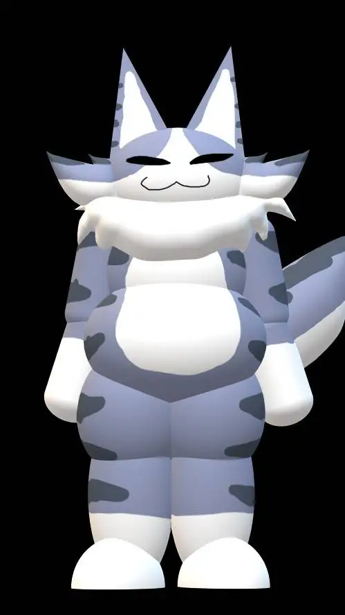 ai character: anthro big boi background