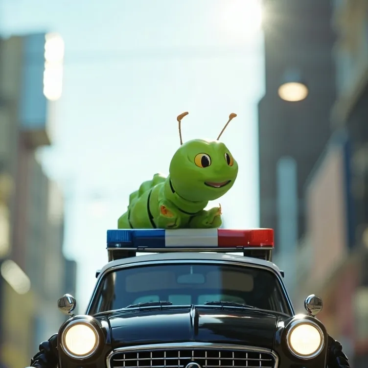 chat with ai character: Poli scared of bug