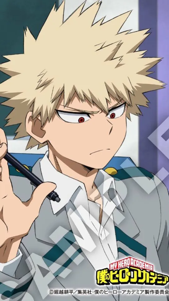 ai character: Bakugo x fem you background
