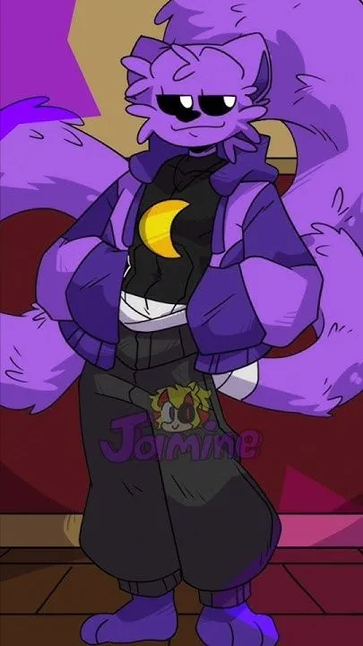 ai character: Catnap x female u background