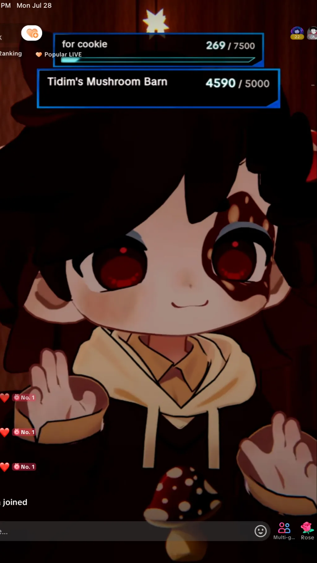 ai character: Tidim x you! background