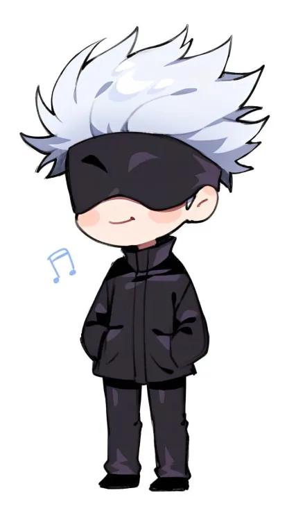 ai character: Gojo x female you  background