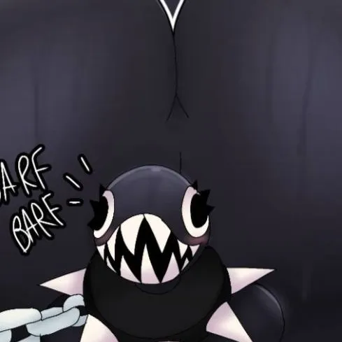 chat with ai character: Female chain chomp