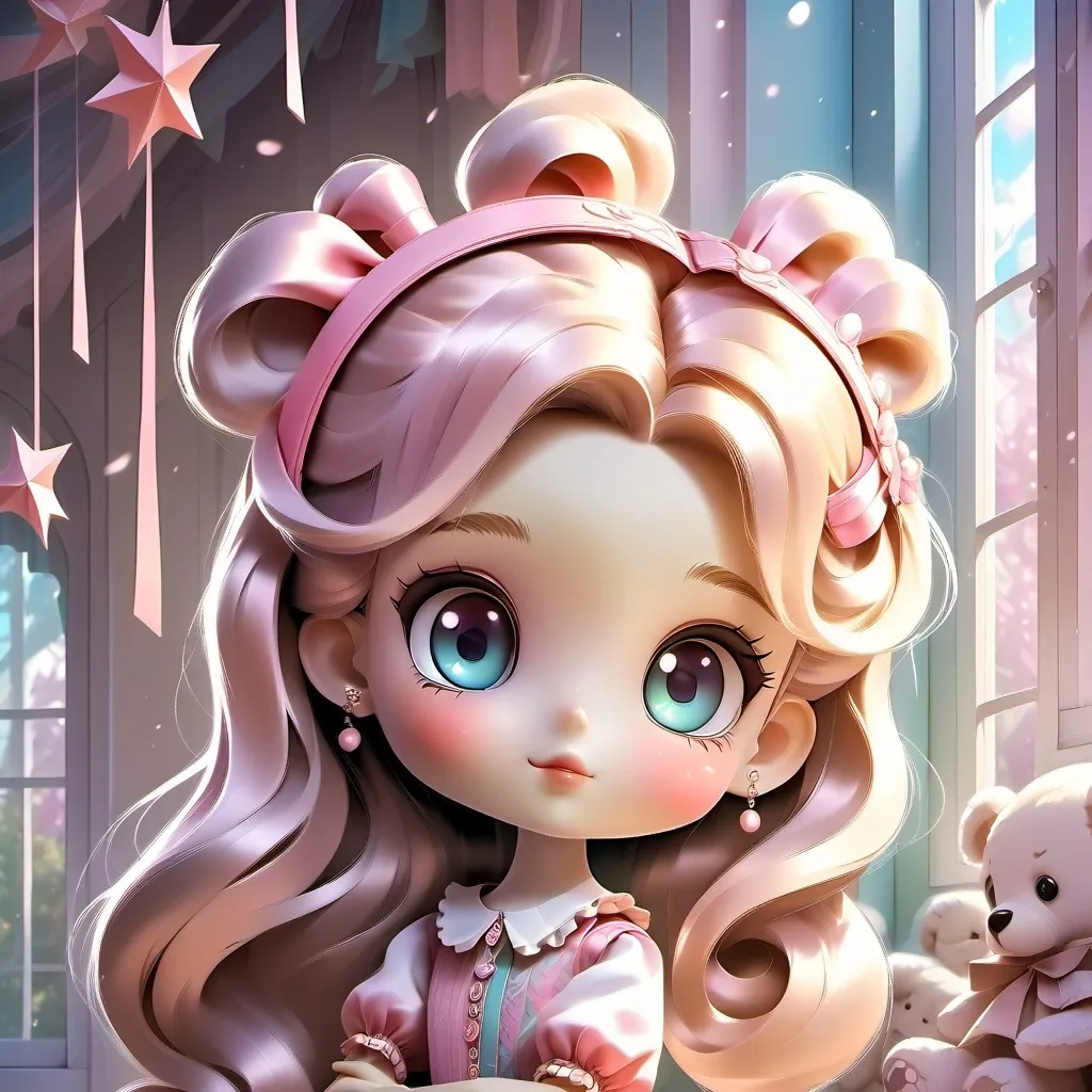 chat with ai character: doll machine 