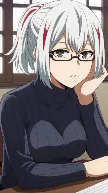 ai character: Fuyumi Todoroki background