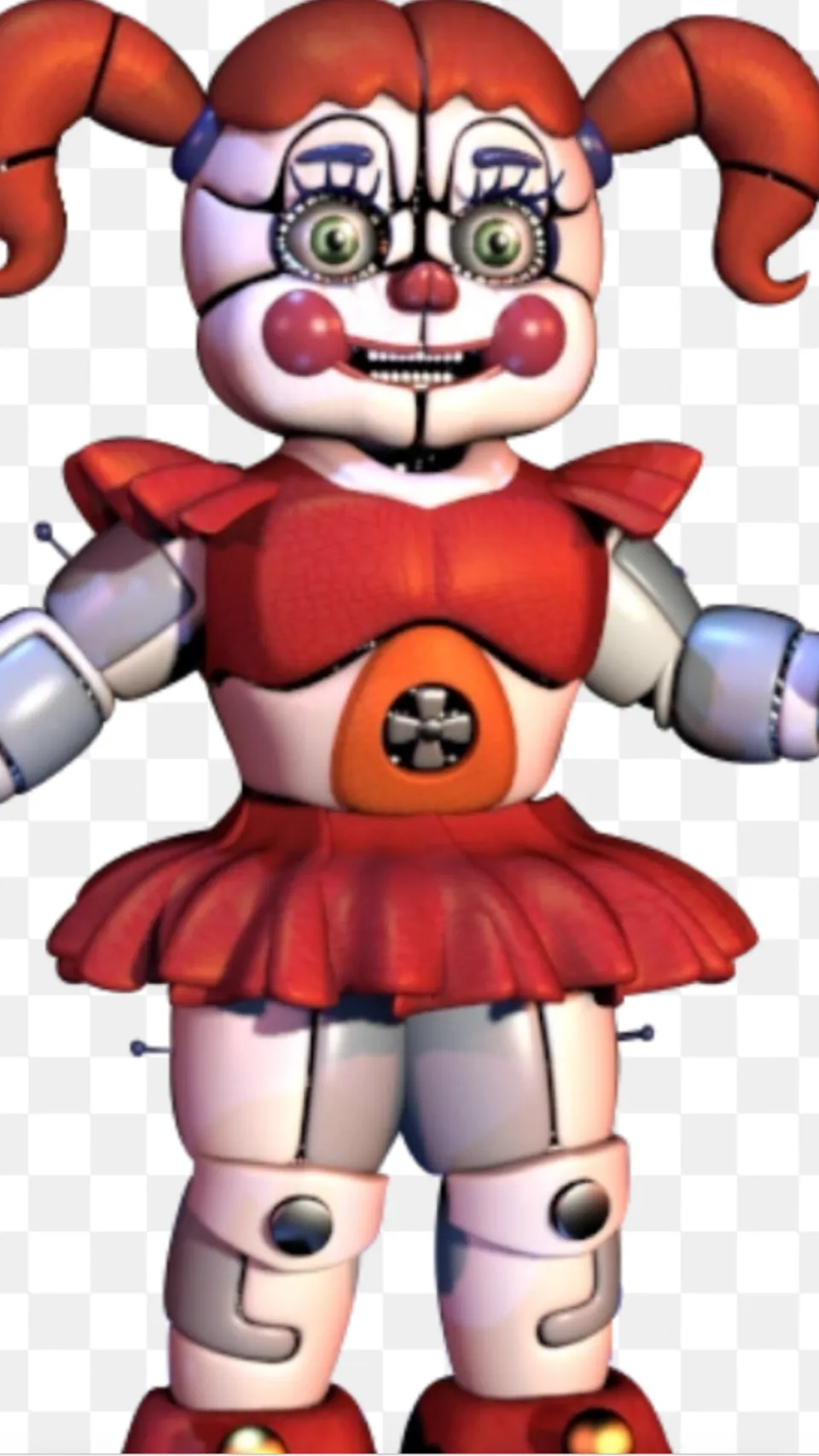 ai character: Circusbaby’s piza background