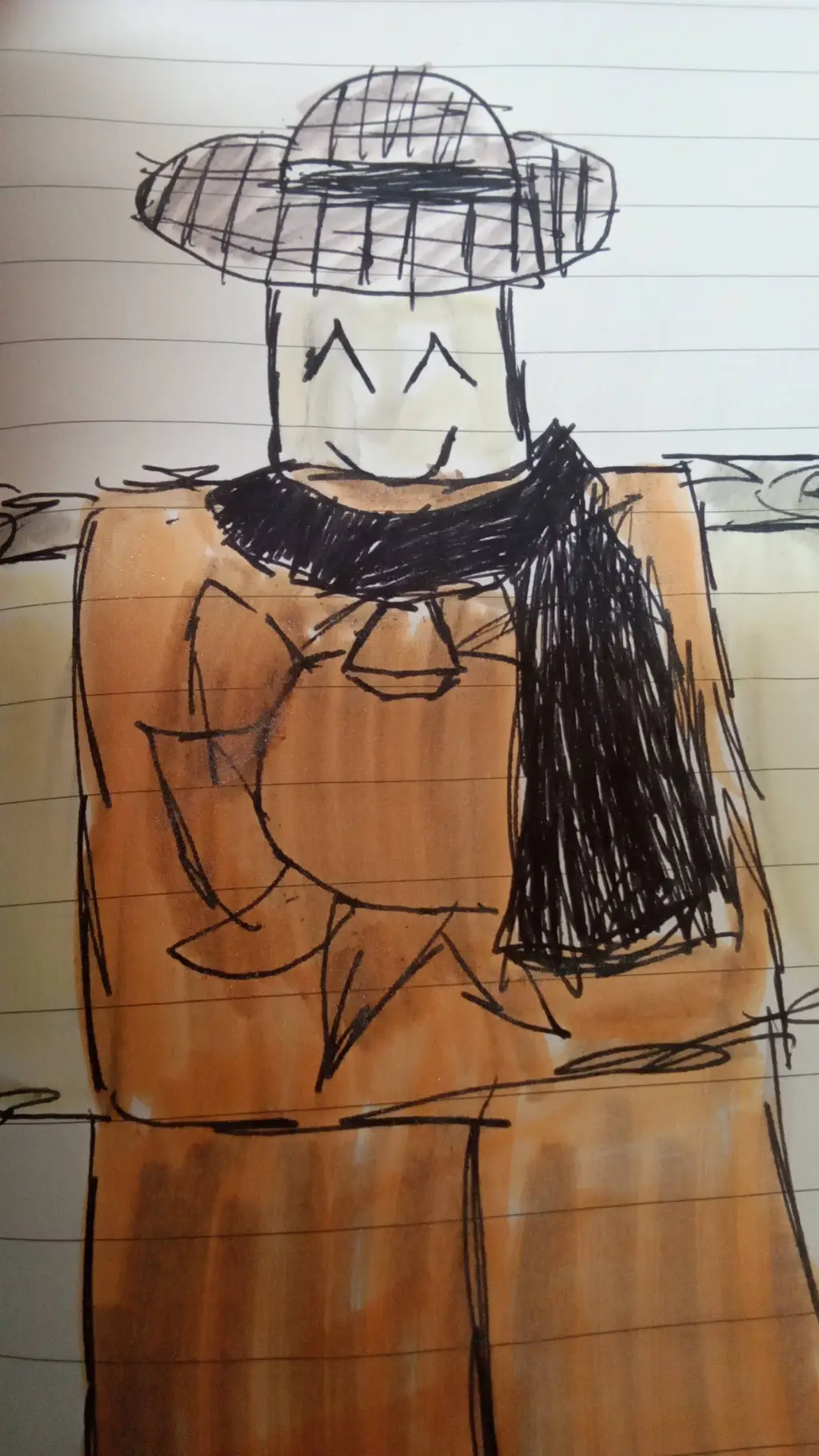 ai character: Thomas >_< background
