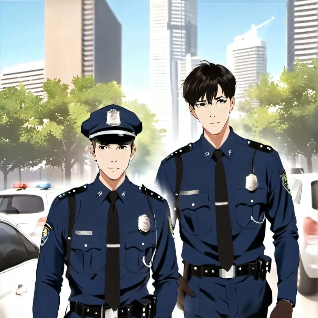 chat with ai character: the police