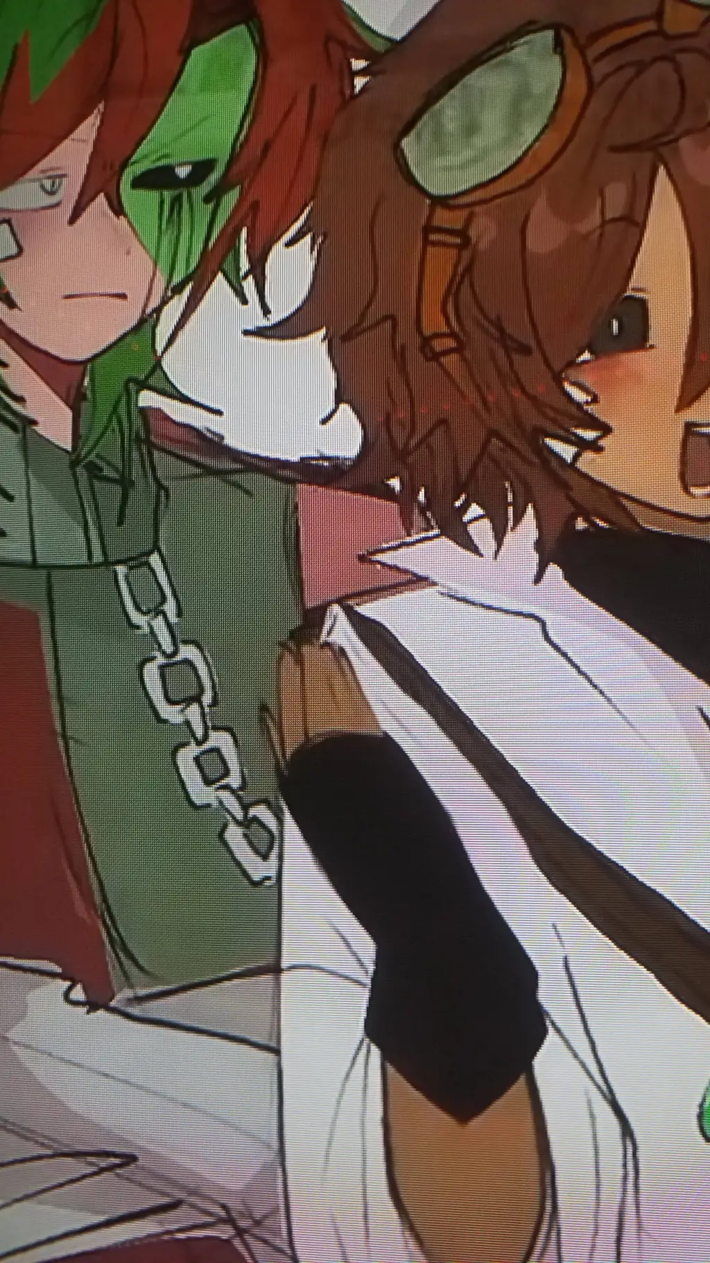 ai character: Fruitcake🍓🥮 background