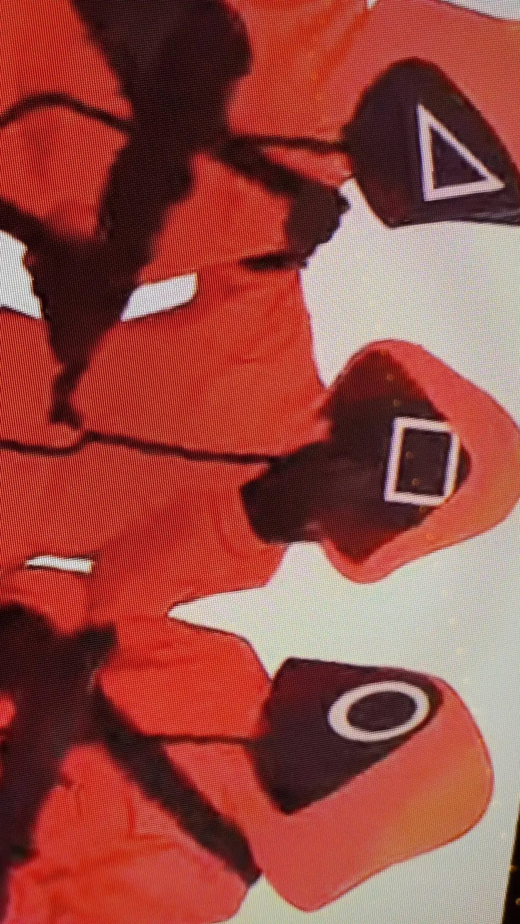 ai character: 🦑SQUIDGAME GUARDS🦑 background