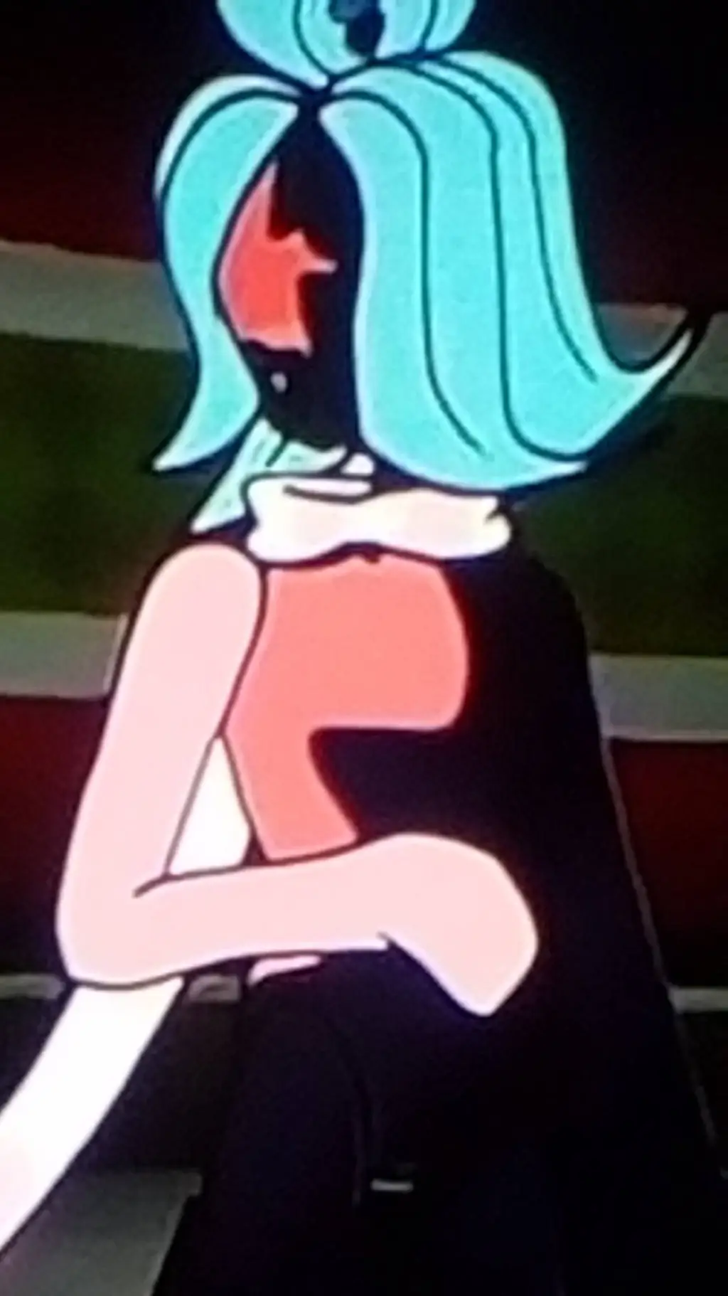 ai character: Fruitcake angst background