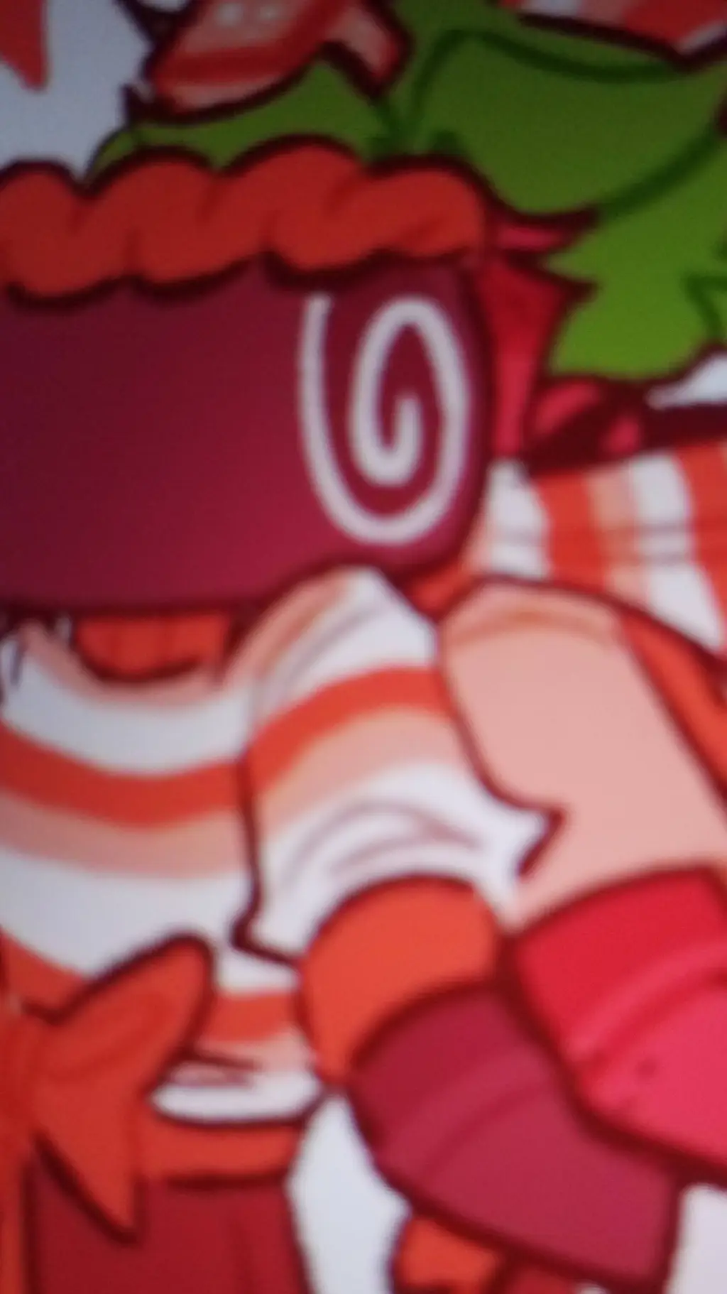 ai character: Fruitcake😋🤘 background