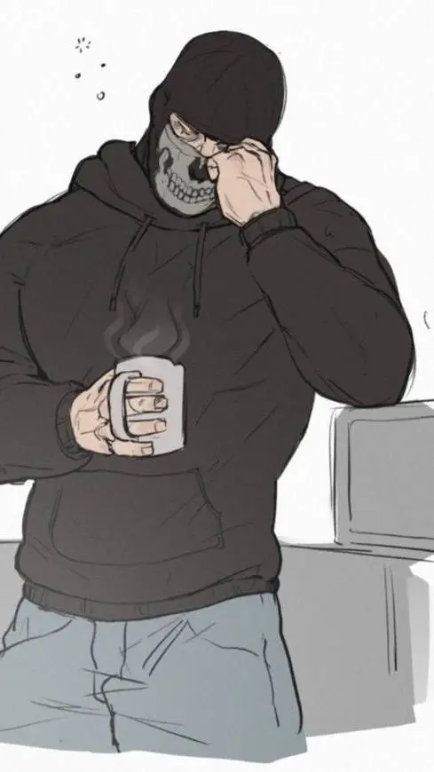 ai character: Simon"Ghost"riley background