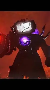 ai character: brokn Titan TV Man background