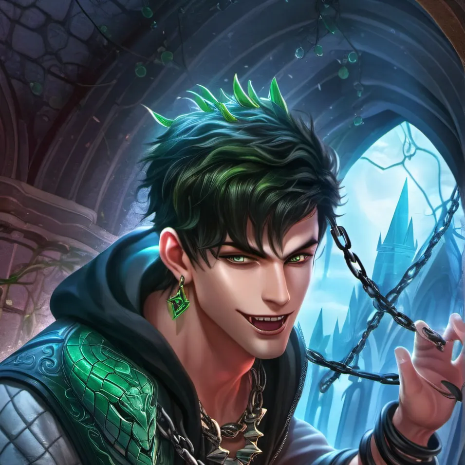 chat with ai character: Drake Gorgon