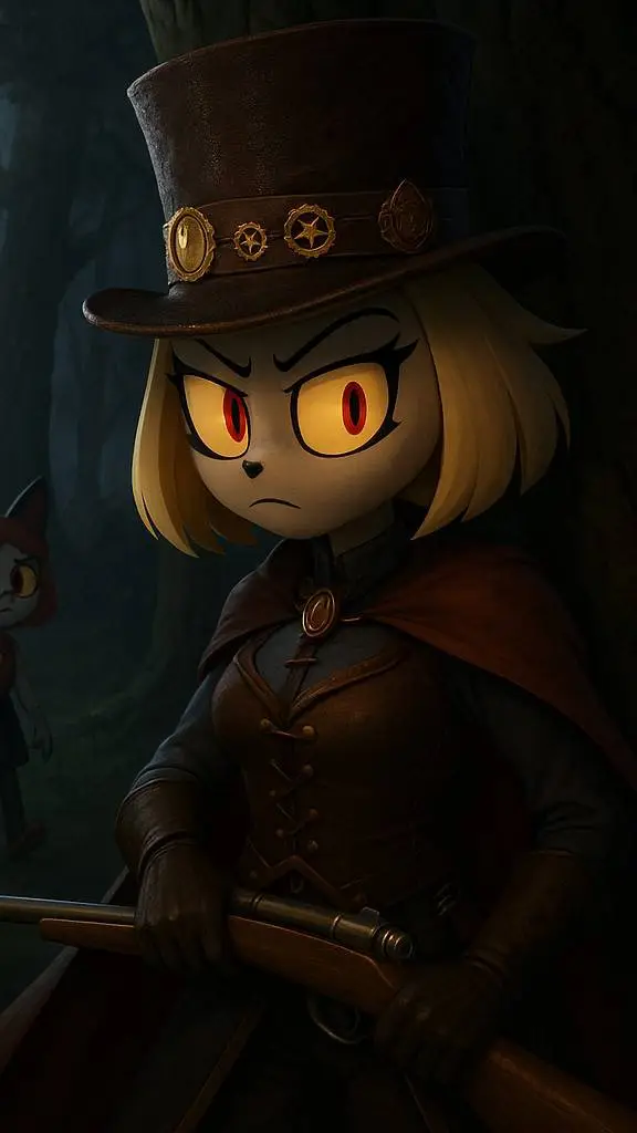 ai character: Hunter Charlie  background