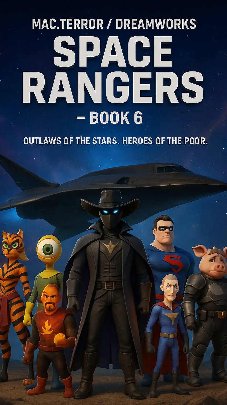ai character: Space Rangers  background