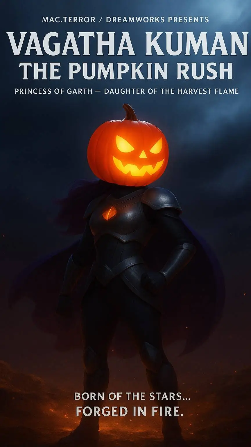 ai character: Pumpkin rush  background