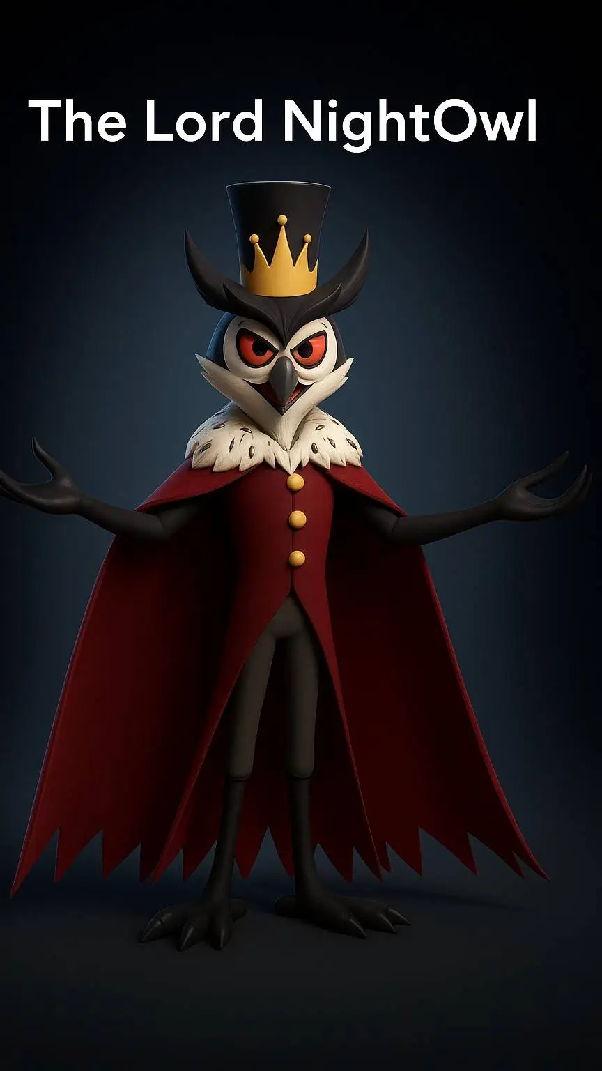 ai character: Lord NightOwl  background