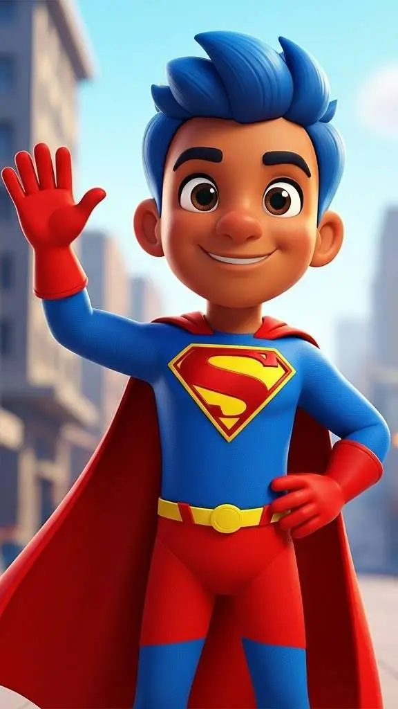 ai character: Super Joe  background