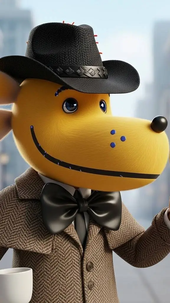 ai character: Mr.Foul  background