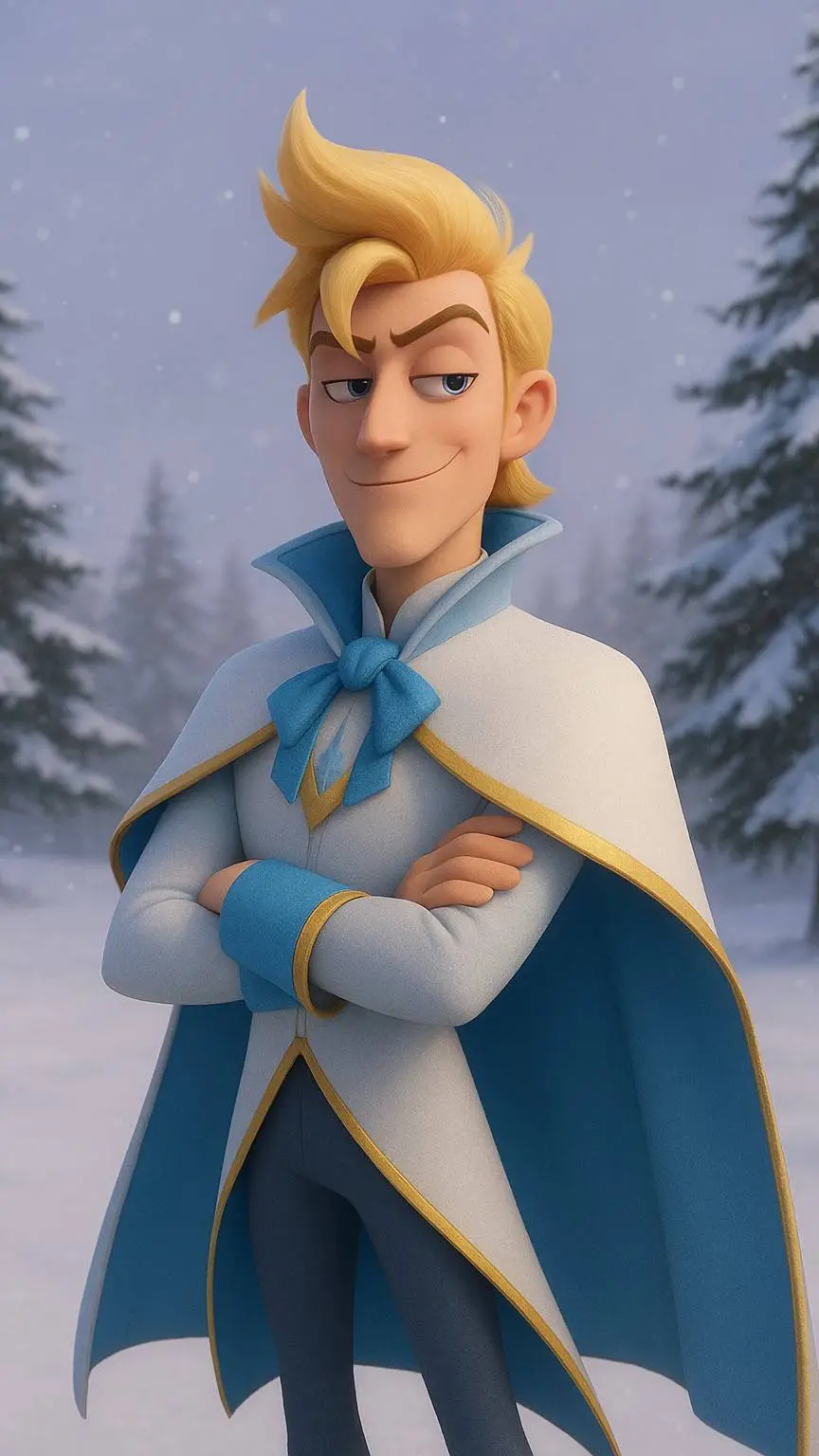 ai character: Zake  background