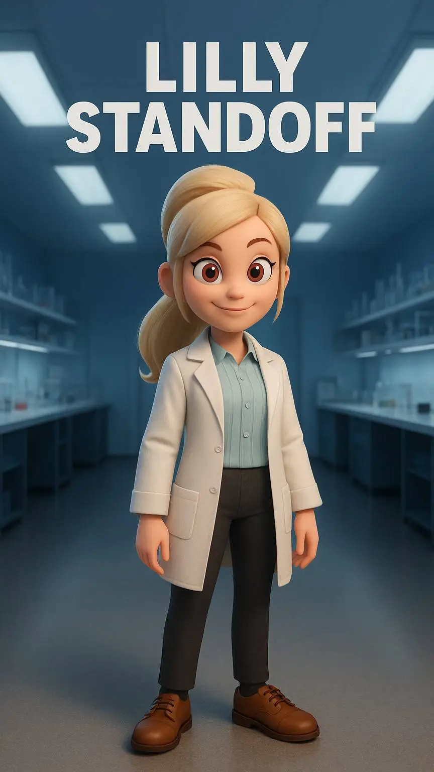 ai character: Lilly Standoff  background