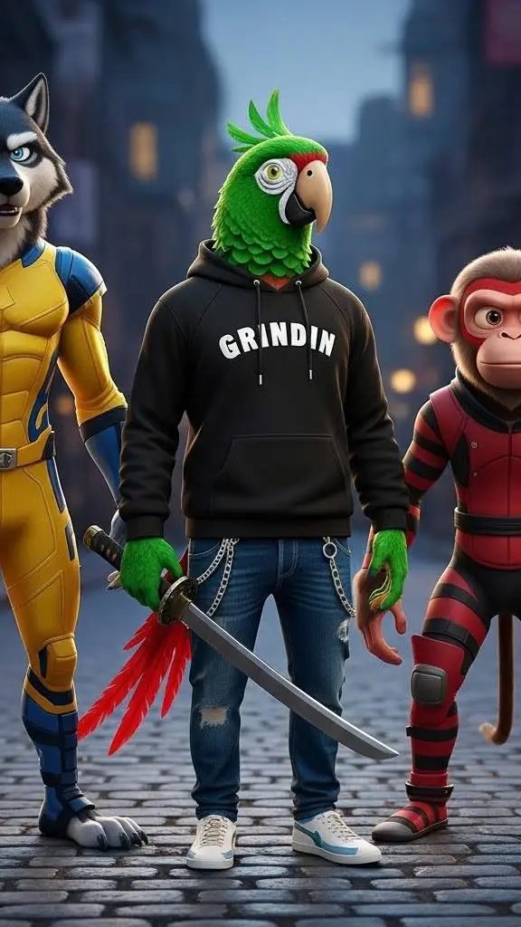 ai character: Anti Hybrids  background