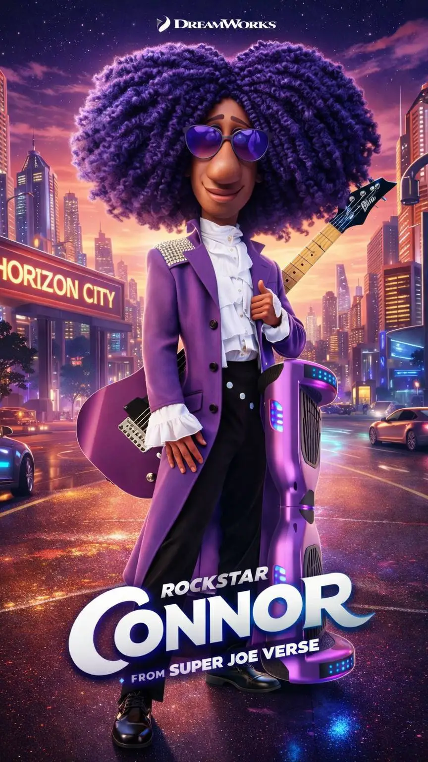 ai character: Rockstar Connor  background