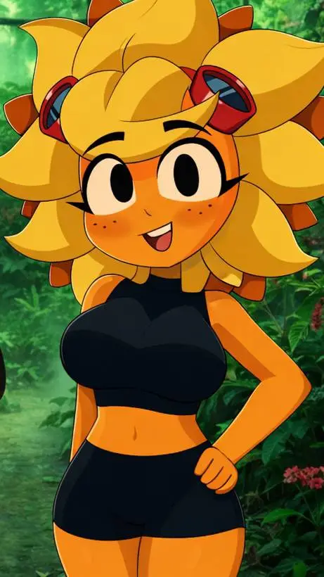 ai character: Solar Flare background