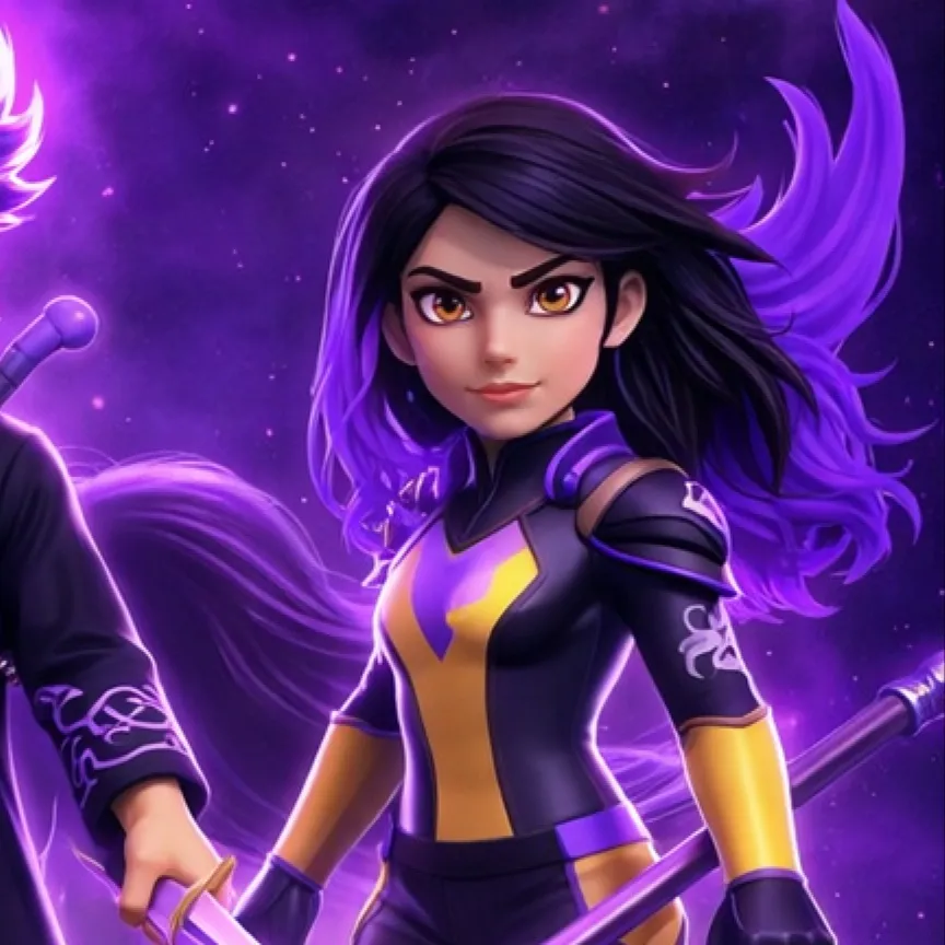 chat with ai character: Pure Purple 